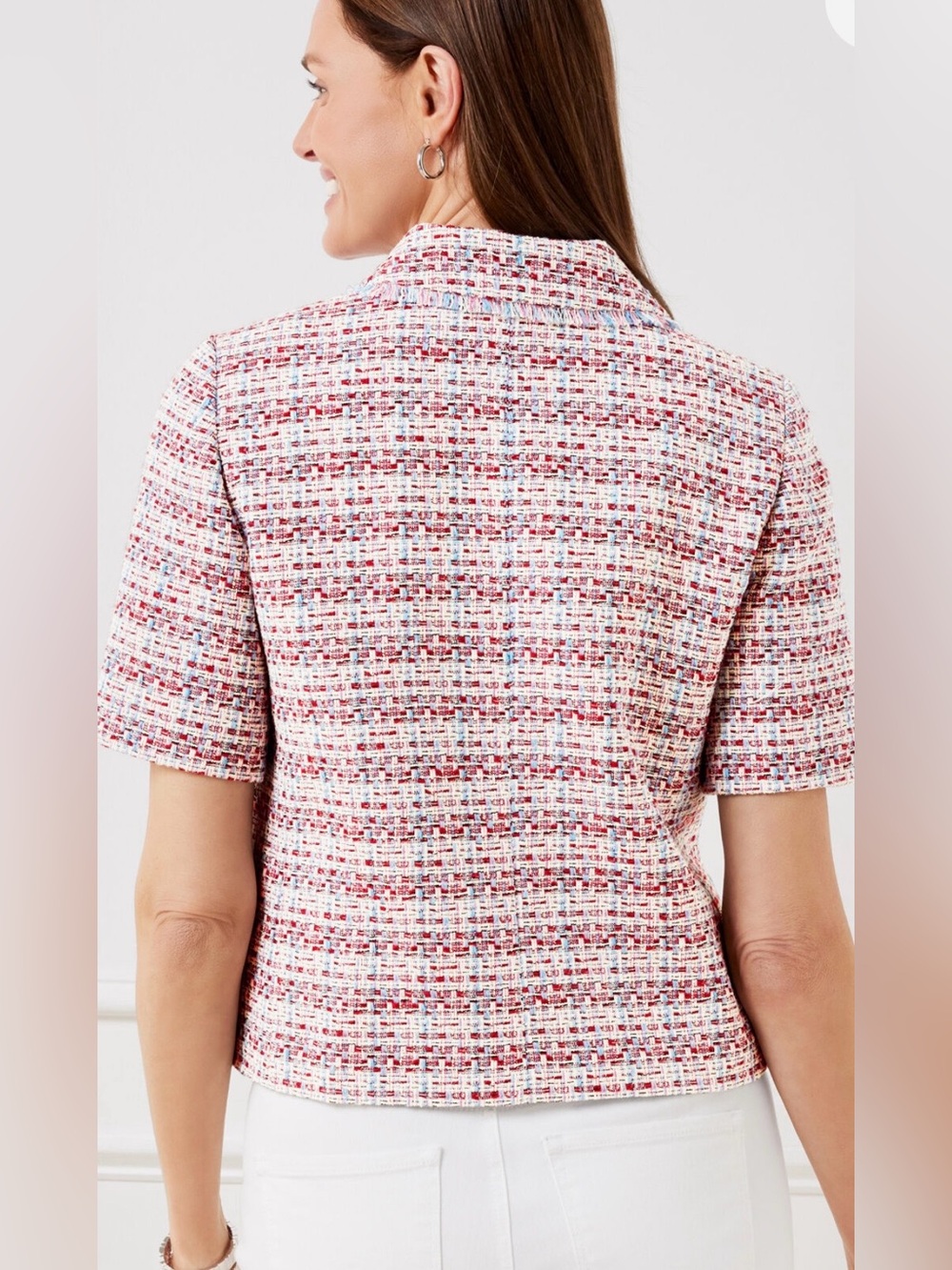 Talbots Riviera Tweed Jacket - Picture 2 of 9